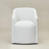 Rafa Performance Dining Chair with Casters – Comfortable Dining Armchair | Elegant Dining Chairs | Kinwell Furniture | Durable Performance Fabric